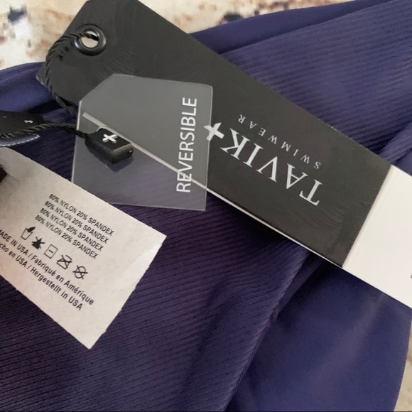 Tavik ALI full bikini bottom Ribbed Colbalt - Picture 3 of 4